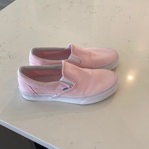 Pink Slip-On Vans